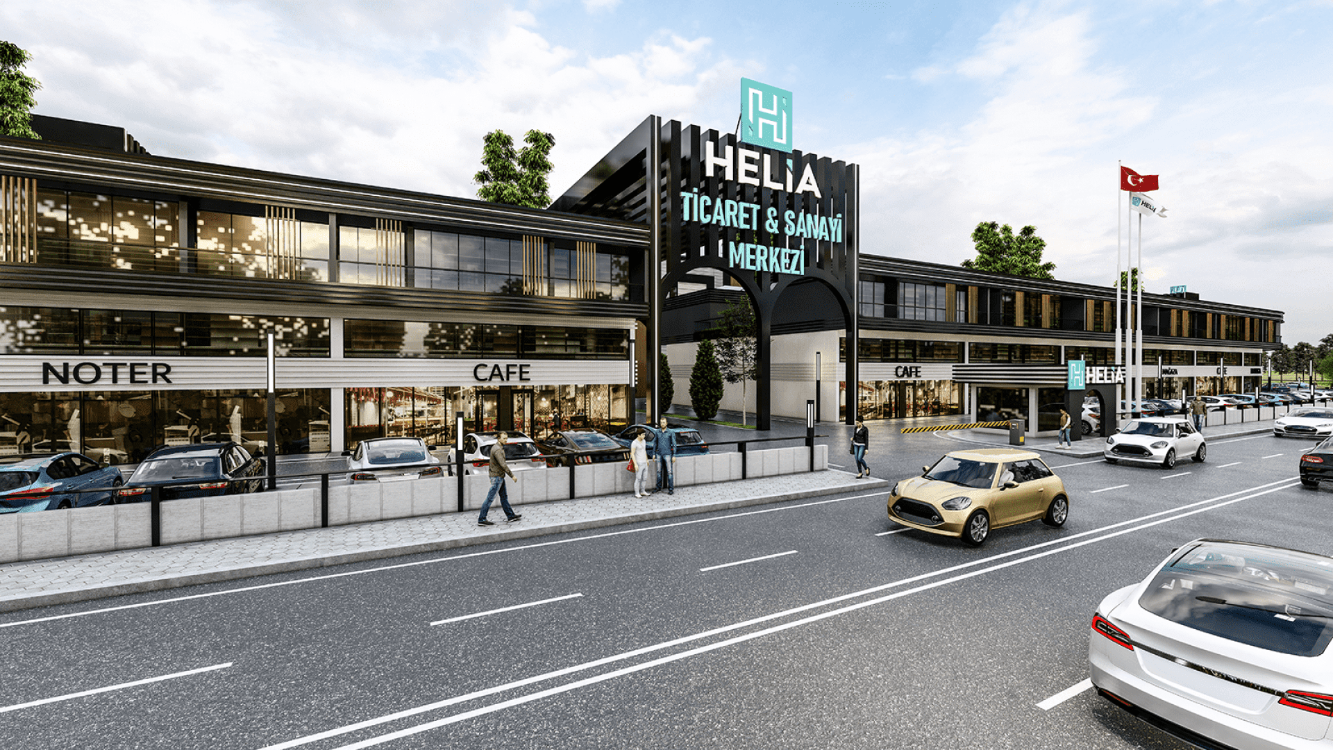 Helia Ticaret Merkezi Açılıyor